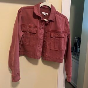 Splendid cropped women’s jean jacket xs